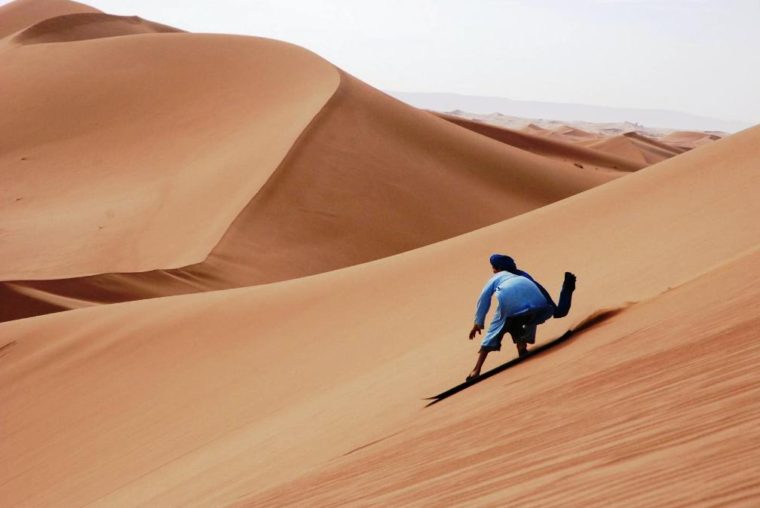 les Dunes de Tinfou à Zagora